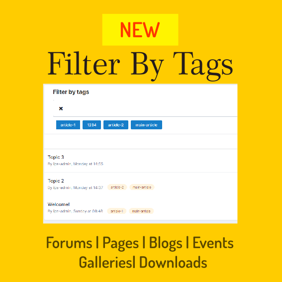 Filter By Tags